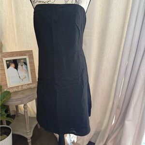 Nicole Miller Classic Black Strapless Dress